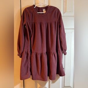 Gerber Burgundy Kids Dress